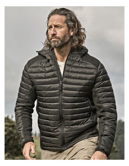 TEE-9610-Mens Hooded Outdoor Crossover Jacket 2